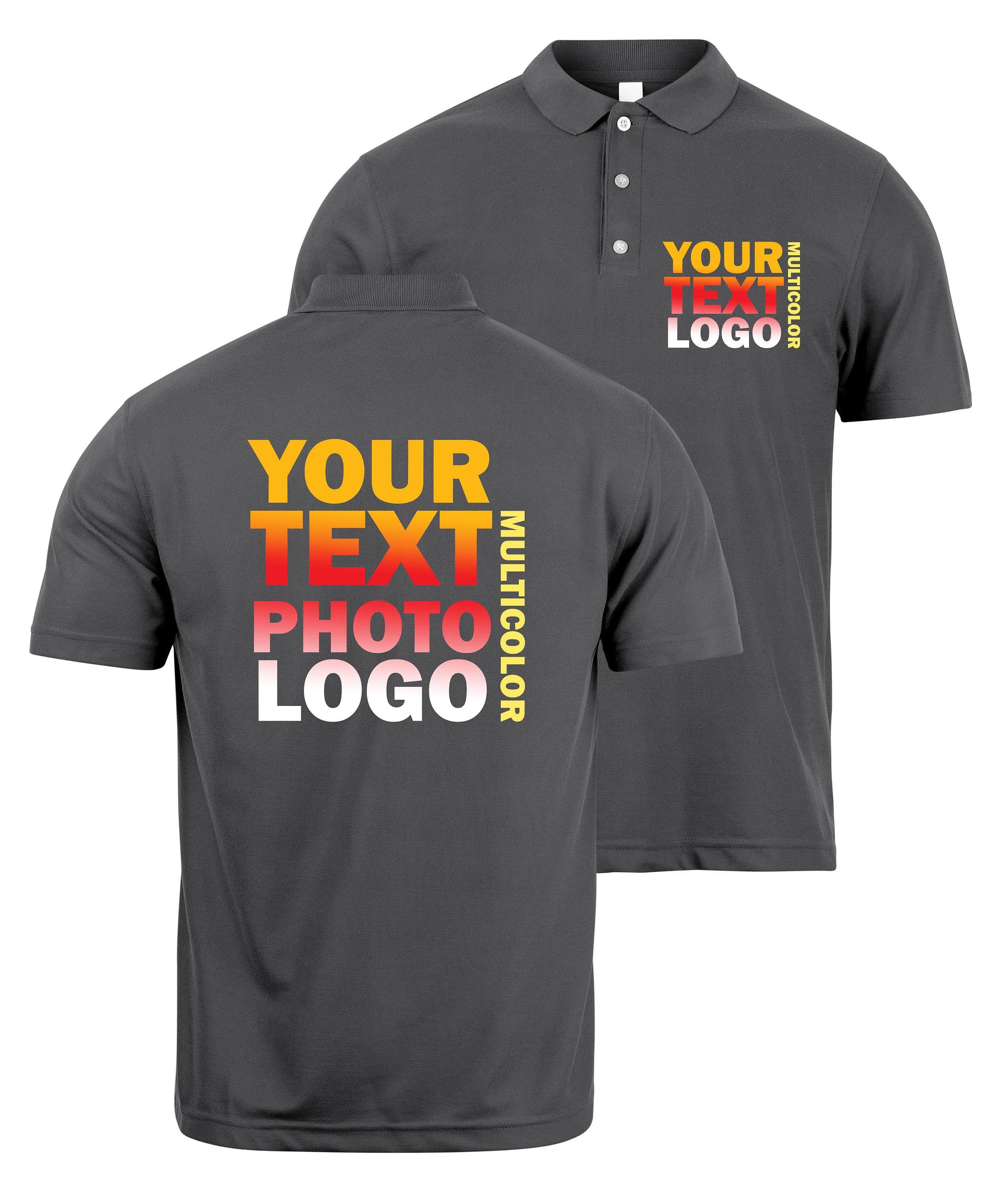 Custom school polo shirts